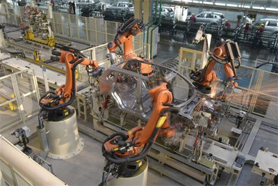 武高新机器人本体产量占全省70%